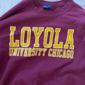 Loyola university Chicago crewneck
